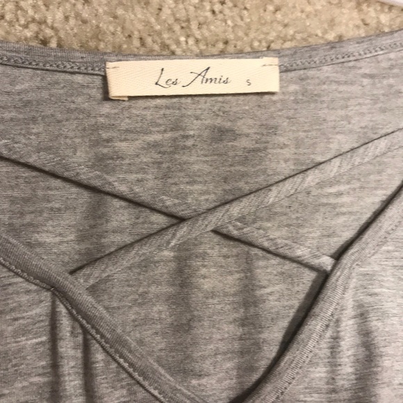 Light Grey Long Sleeve Top - Picture 6 of 7